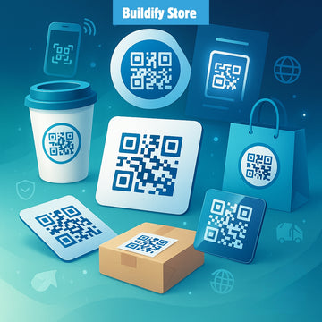 QR Code Stickers – Custom Printed Labels