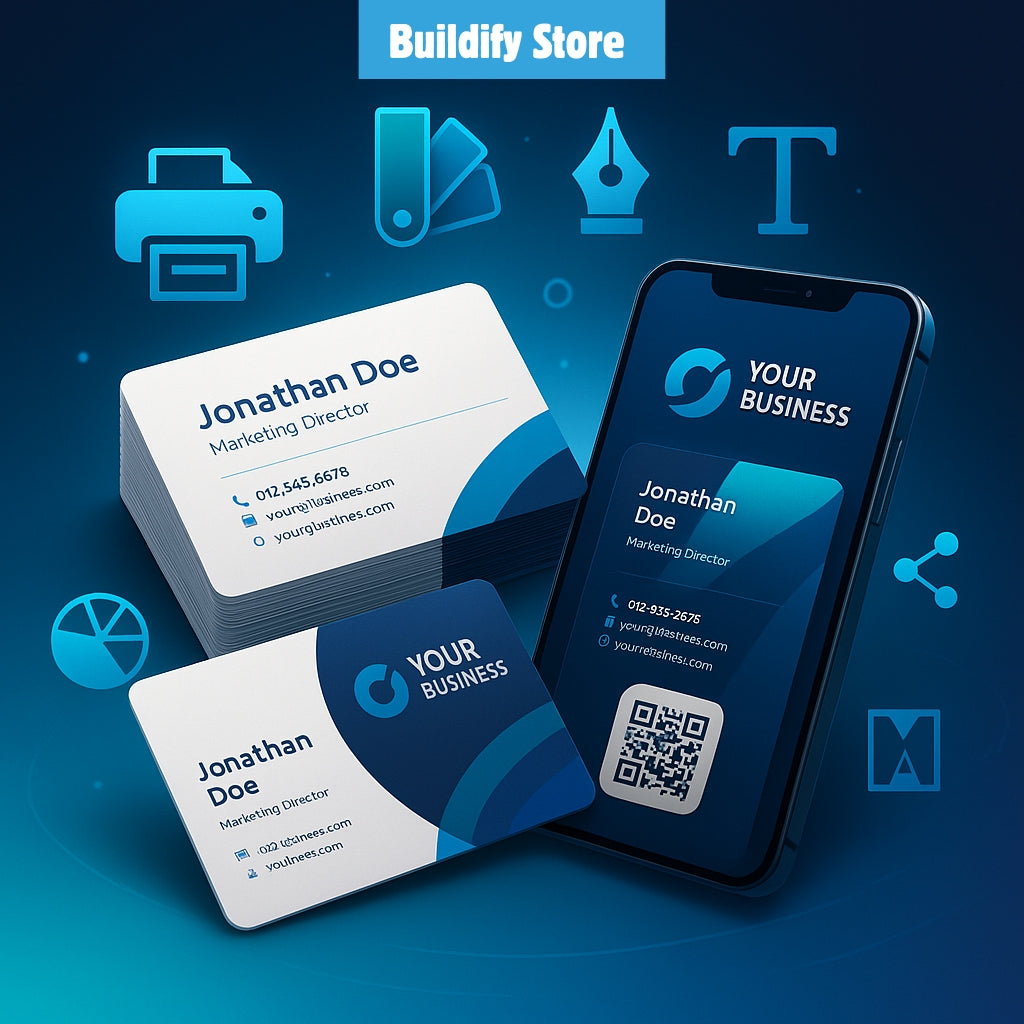 Business Card Design (Digital & Printed)