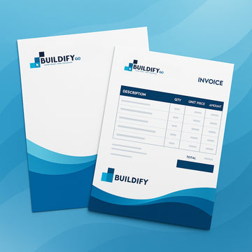 Letterhead & Invoice Templates – Editable Business Designs