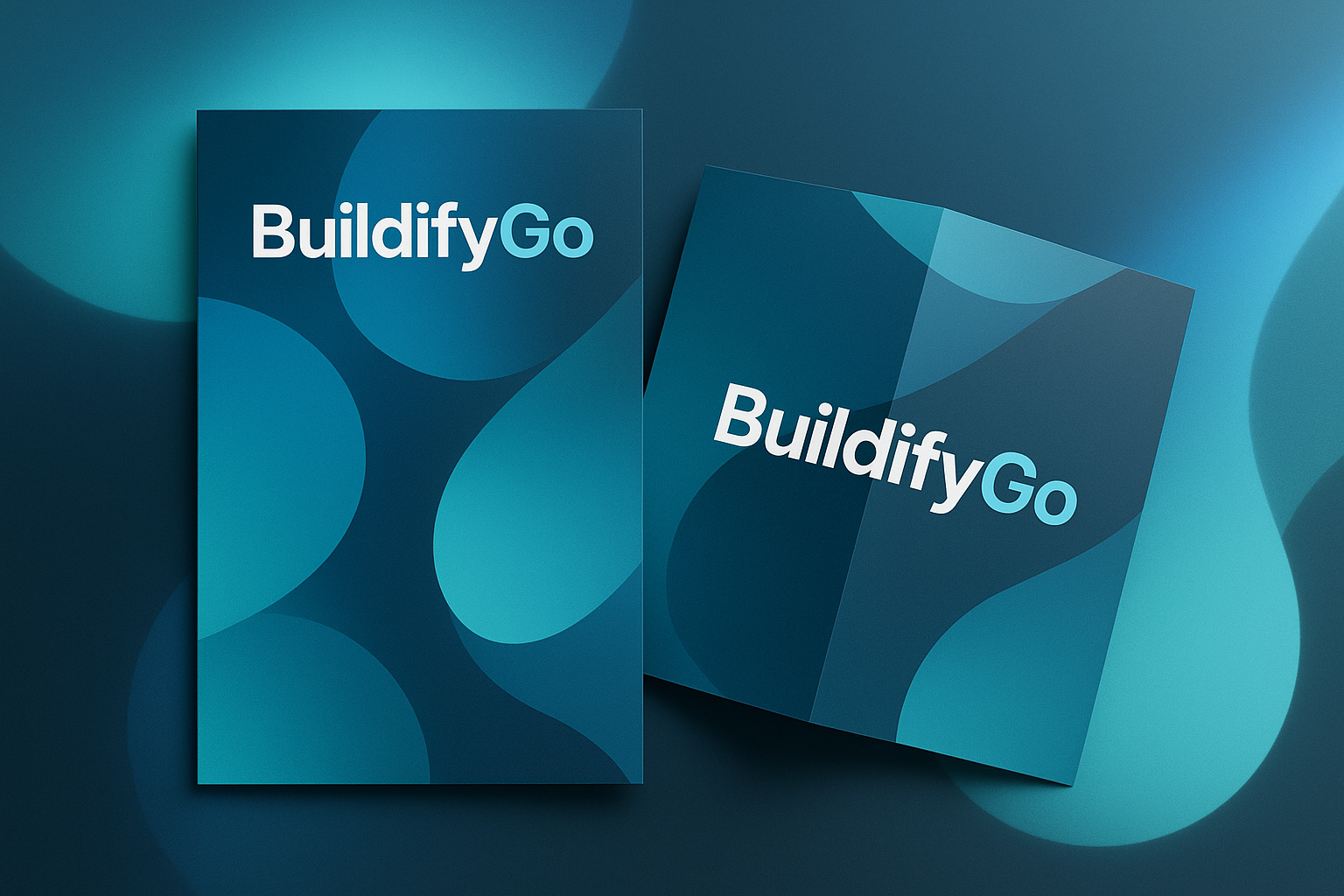 this is not the logo please remove the logo keep only buildifyGo text